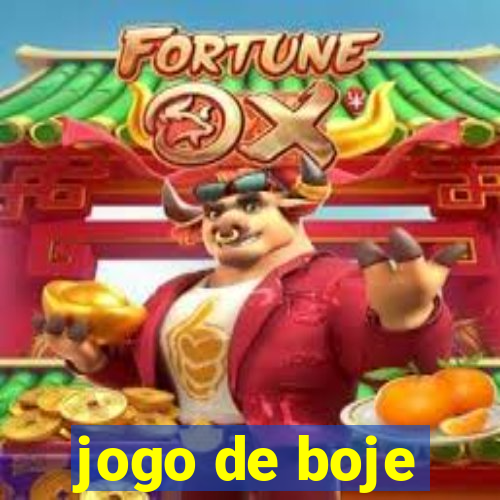 jogo de boje